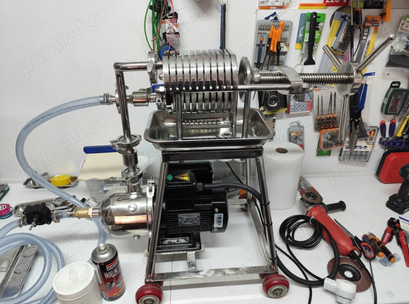 Selector de seminte si filtru ulei de floarea soarelui 220V